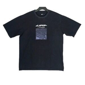 Qilo T-Shirt UAP Tic-Tac UFO Graphic Mens M Black Streetwear Japanese Brand